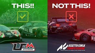 Low Fuel Motorsport - an awesome ranked system for Assetto Corsa Competizione