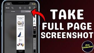 How To Take Long Screenshot In iPhone | Take Screenshot In iPhone iOS 17