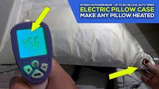 Reviewing Hompres Heated Pillowcase for Stiff Neck and Neck Pain - Fits All Queen Pillows