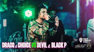 DRACO & CHOICE VS DEVILZINHA & BLACK PHANTER | 2 FASE | Batalha do Tanque | RJ