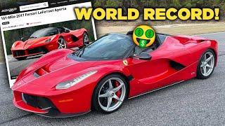 How I sold the most expensive car EVER on BringATrailer!