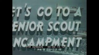 1947 SENIOR BOY SCOUTS HOME MOVIE    AIR SCOUTING PROGRAM CHANUTE AIR FORCE BASE, ILLINOIS XD96635