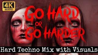 Hard Techno Rave Mix | 170 bpm | 4K Visuals | March 2024
