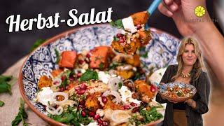 köstlicher Herbst-Salat | mit Ofen-Kürbis | Felicitas Then