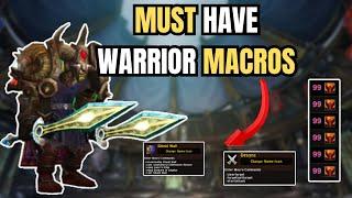 WOTLK Warrior Macros 101: Everything You Need to Know for Optimal Gameplay