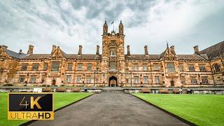 The University of Sydney Campus Tour | Sydney Australia Walking Tour | 4K Ultra HD