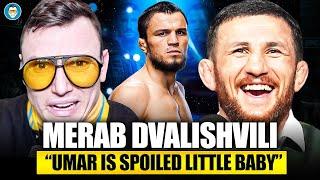 Merab Dvalishvili Reacts to Ex Training Partner Helping Umar Nurmagomedov | UFC 311