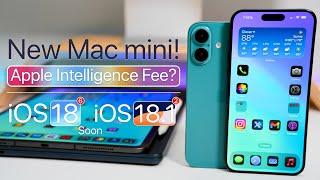 New Mac mini, Pay for AI, iPhone 16 and iOS 18.1 Beta 2 Soon