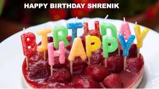 Shrenik  Cakes Pasteles - Happy Birthday