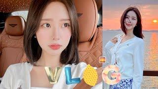 VLOG.  강아지 유산균과 사료 공유  남편과 주말데이트, 예쁜 카페와 밥집 추천, 찐친의 임밍아웃을 곁들인 전주여행, 인생극장 쪽갈비, 화산물갈비