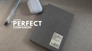 The Perfect Companion - Muji Open-Flat Notebook