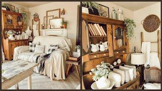 TINY Antique Farmhouse Home Tour