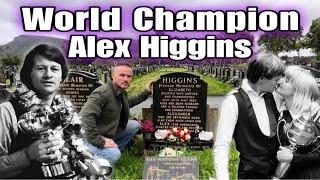 Alex Higgins's Grave - Famous Graves Former World Snooker Champion.