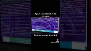 Get started with Apache Cassandra® in 90 seconds!