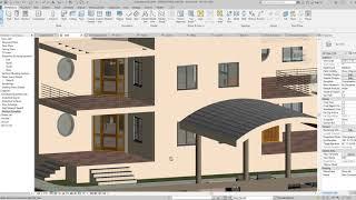 Project work done by Our Student on Revit Architecture Software....