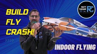 Unboxing, Building & Test Flying the 37” Mighty Edge | My First Indoor Model Experience!