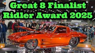  DETROIT AUTORAMA 2025! Great 8 Finalist Ridler Award (4K 60fps)