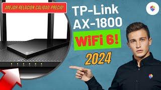 Router TP-Link AX1800 WiFi 6 (Archer AX21) básico y poderoso