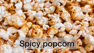Spicy popcorn | BBQ popcorn (quick how to)