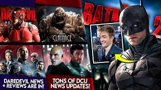 YES!! Huge DC News DUMP + The Batman 2 Update, Brave New World, DAREDEVIL & More!