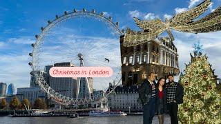 Christmas in London | London Trip 2024 | Tower Bridge | Big Ben | Angel Lights | Winter Wonderland