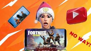 PLAYING FROM A PHONE FORTNITE OG!!