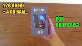 VALE a PENA COMPRAR o celular + BARATO  com 128 GB? PHILCO HIT MAX PCS02SG ANTUTU E TESTE DE CAMERA!