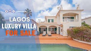 EXCLUSIVE – Timeless Elegant T3 Villa for Sale in Meia Praia – Lagos