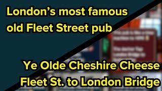 London's Most Famous Old Pub and The Birthplace of The Dictionary