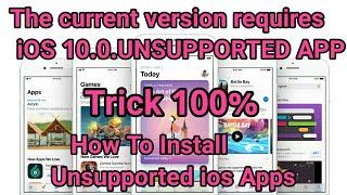 How to install uncomptabile iOS 11 or latest apps on old iPhones..