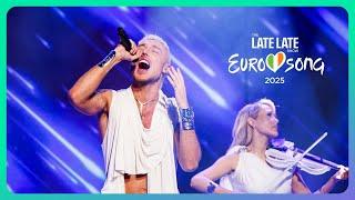 Eurosong: Adgy - Run into the Night Live | Irish Eurovision 2025