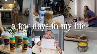 VLOG:new at home latte recipe, clean with me, amazon find that makes a huge difference + hot pilates