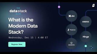 The Data Stack Show Live | What is the Modern Data Stack?