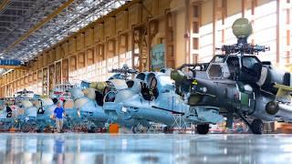 Making of Helicopter Mil Mi-28 Building Russian Helicopters HAVOC [production line]