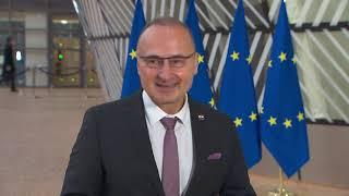 Gordan Grlić-Radman, Minister for Foreign and European Affairs of Croatia eudebates in Brussels