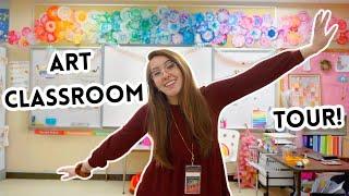 My Art Elementary Classroom Tour!