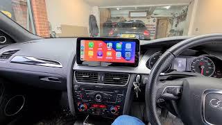 AUDI A4 B8 Stereo Upgrade 10.25" HD Apple CarPlay, Android Auto, Phone Mirroring & Reverse Camera