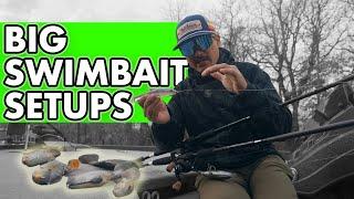 What ROD, REEL, LINE SETUP to use for different SWIMBAIT types??? (How To & Tips)