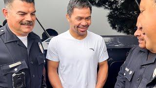 L.A.P.D. to Manny Pacquiao “NOW YOU’RE BEING NICE”; return with LICENSE TO SPEED for comeback