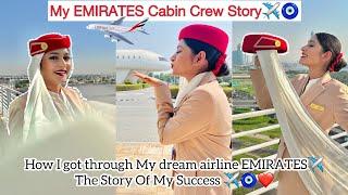 Finally My EMIRATES Cabin Crew Story️️How I Got Through & Achieved My DreamMy Success Story️