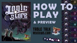 How to Play Logic & Lore + Preview | Table Talk Reviews