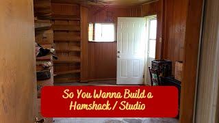 Ham Shack / YouTube Studio Build - Planning