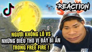 REACTION TIKTOK FREEFIRE : NGƯỜI KHỔNG LỒ VS NHỮNG ĐIỀU THÚ VỊ ĐẦY BÍ ẨN TRONG FREE FIRE !