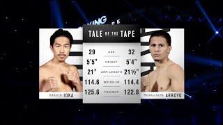 Kazuto Ioka vs McWilliams Arroyo