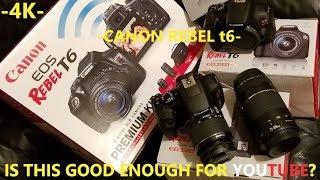 Couple Months With The Canon Rebel t6 (Review)