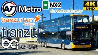 [Auckland Transport: Northern Express NX2 Albany to City Centre/ University] BCI Citirider AT Metro