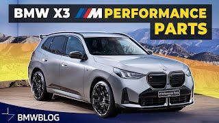 First Look: 2025 BMW X3 with M Performance Parts