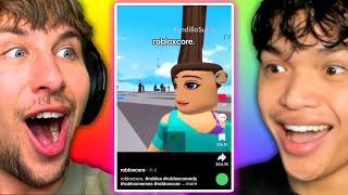 REACTING TO VIRAL ROBLOX CORE TIKTOKS!