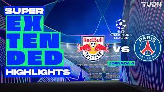 SUPER EXTENDED HIGHLIGHTS | RB Salzburg vs PSG | UEFA Champions League 24/25 | TUDN