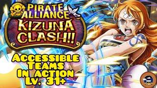 3 ACCESSIBLE TEAMS IN ACTION vs Kizuna Crocodile 10* 31+! [OPTC]